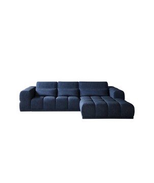 Narożnik LAGOS z elektrycznym wysuwem i regulowanymi zagłówkami WERSAL