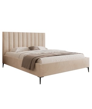 Nowoczesne Łóżko MonaSlim III z metalowym stelażem