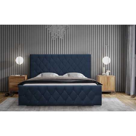 Łóżko Mona I 180 w tkaninie Magic Velvet 2216