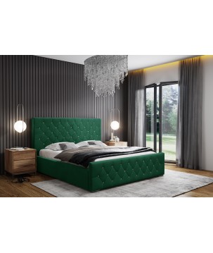 Nowoczesne Łóżko MonaSlim III z metalowym stelażem