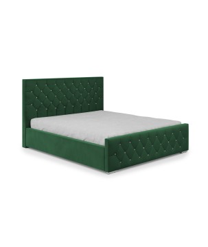 Nowoczesne Łóżko MonaSlim III z metalowym stelażem