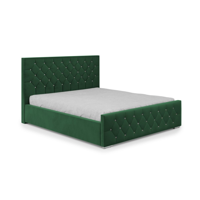 Łóżko Mona I 160 w tkaninie Magic Velvet 2225