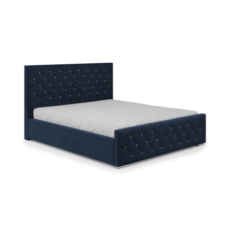 Nowoczesne Łóżko MonaSlim III z metalowym stelażem