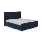 Łóżko Mona I 160 w tkaninie Magic Velvet 2216