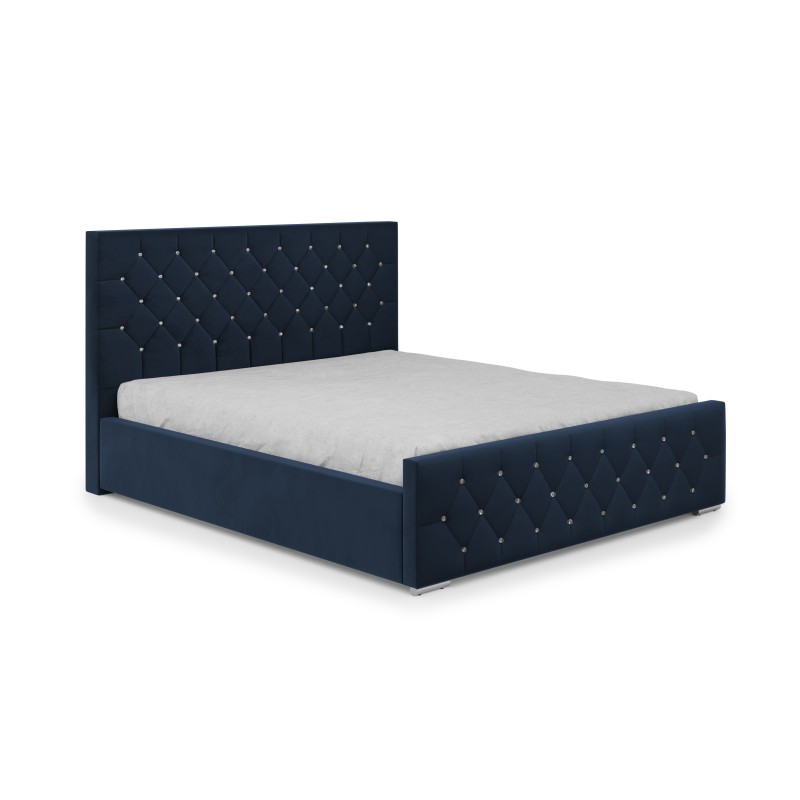 Łóżko Mona I 180 w tkaninie Magic Velvet 2216