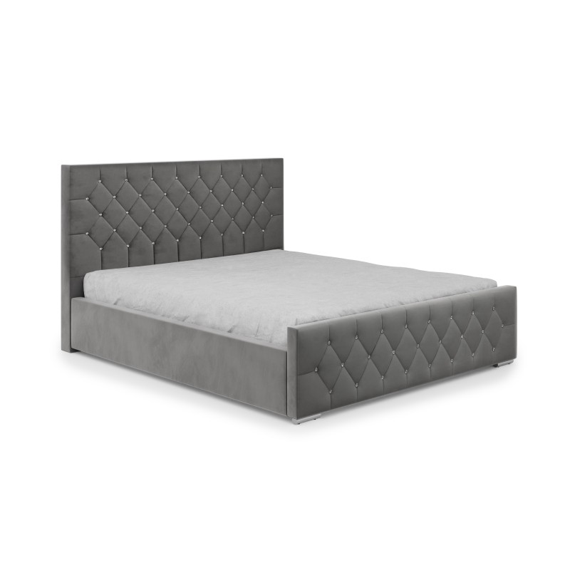 Łóżko Mona I 140 w tkaninie Magic Velvet 2217