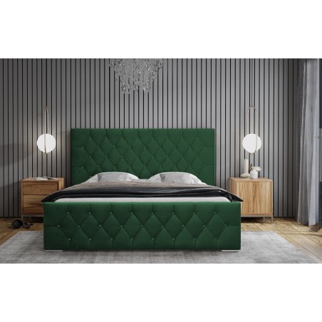 Łóżko Mona I 160 w tkaninie Magic Velvet 2225