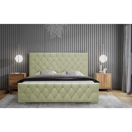 Łóżko Mona I 200 w tkaninie Magic Velvet 2237