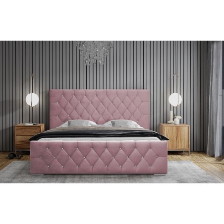 Łóżko Mona I 180 w tkaninie Magic Velvet 2257