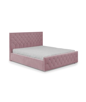 Nowoczesne Łóżko MonaSlim III z metalowym stelażem