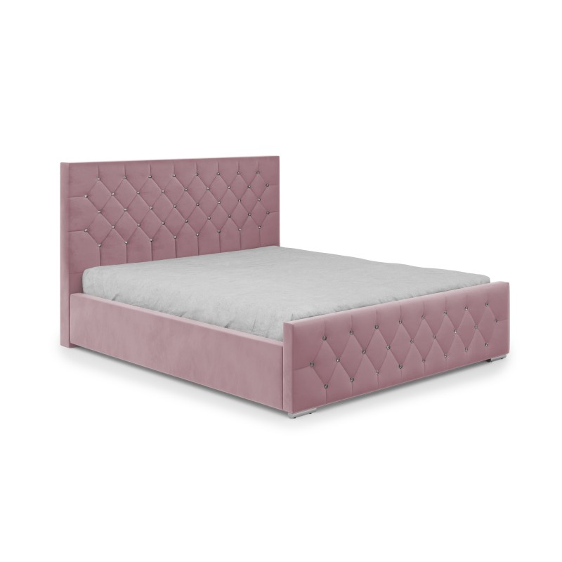 Łóżko Mona I 200 w tkaninie Magic Velvet 2257