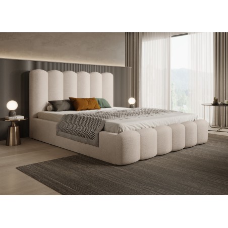 Łóżko Mona V 200 w tkaninie Perfect Harmony 02