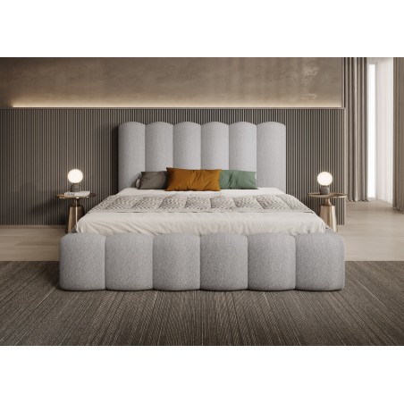 Łóżko Mona V 160 w tkaninie Abriamo 05