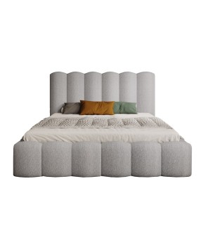 Nowoczesne Łóżko MONA V z metalowym stelażem