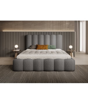 Łóżko Mona V 140 w tkaninie Abriamo 07