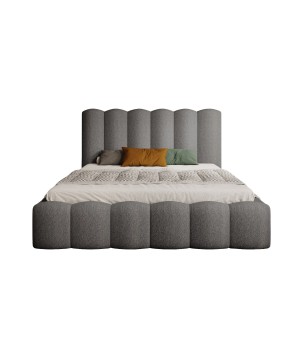 Nowoczesne Łóżko MONA V z metalowym stelażem