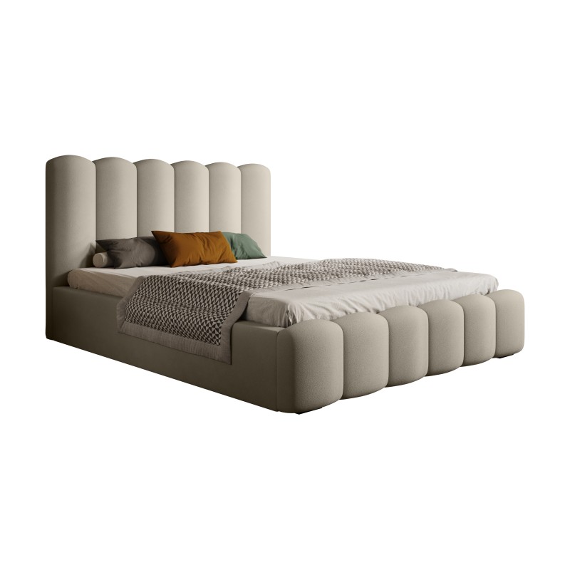 Łóżko Mona V 160 w tkaninie Magic Velvet 2201