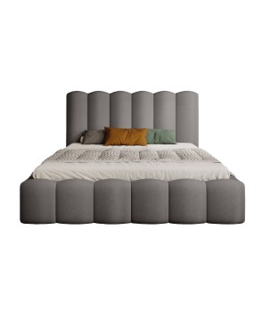 Nowoczesne Łóżko MONA V z metalowym stelażem