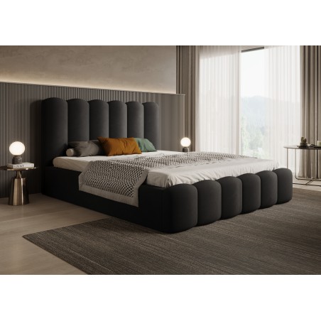 Łóżko Mona V 180 w tkaninie Magic Velvet 2219