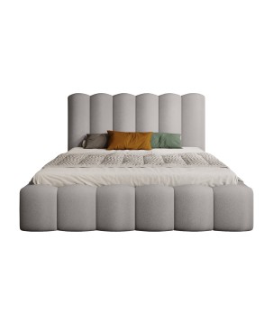 Nowoczesne Łóżko MONA V z metalowym stelażem