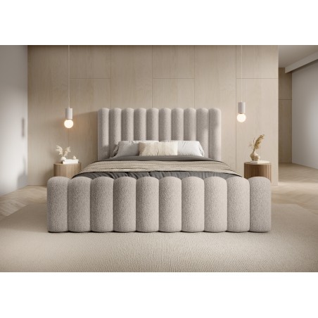 Łóżko Mona VII 180 w tkaninie Abriamo 03