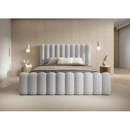 Łóżko Mona VII 140 w tkaninie Abriamo 05