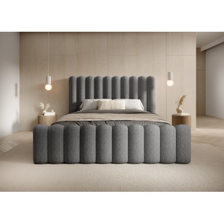 Łóżko Mona VII 160 w tkaninie Abriamo 07
