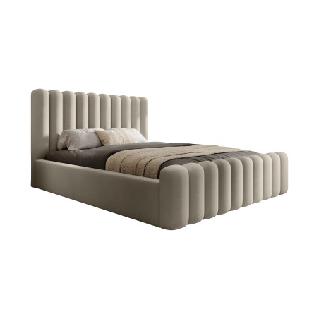 Łóżko Mona VII 140 w tkaninie Magic Velvet 2201