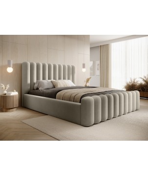 Nowoczesne Łóżko MONA VII z metalowym stelażem