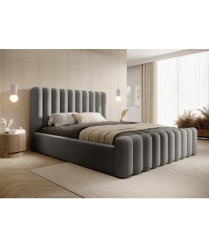 Nowoczesne Łóżko MONA VII z metalowym stelażem