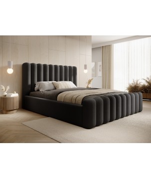 Nowoczesne Łóżko MONA VII z metalowym stelażem