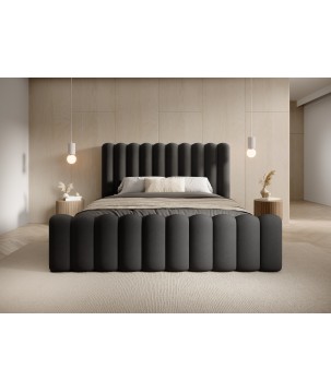 Nowoczesne Łóżko MONA VII z metalowym stelażem