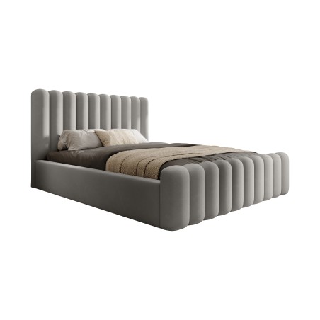 Łóżko Mona VII 140 w tkaninie Magic Velvet 2240