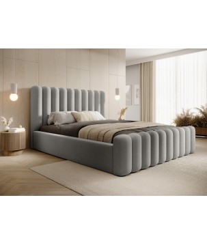 Nowoczesne Łóżko MONA VII z metalowym stelażem