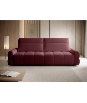 Sofa MATEO z funkcją RELAX i elektryczną regulacji siedziska tkanina PERFECT HARMONY 59 WERSAL