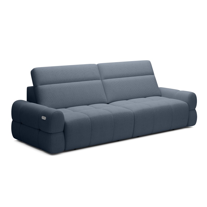 Sofa MATEO z funkcją RELAX i elektryczną regulacji siedziska tkanina PERFECT HARMONY 77 WERSAL