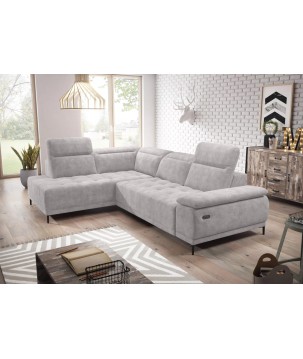 Narożnik FOCUS L z elektryczną regulacją w tkaninie SALVADOR 13 WERSAL