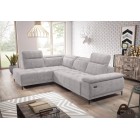 Narożnik FOCUS L z elektryczną regulacją w tkaninie SALVADOR 13 WERSAL