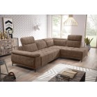 Narożnik FOCUS L z elektryczną regulacją w tkaninie SALVADOR 03 WERSAL