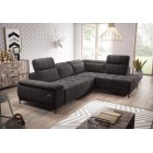 Narożnik FOCUS L z elektryczną regulacją w tkaninie SALVADOR 04 WERSAL