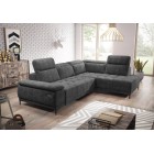 Narożnik FOCUS L z elektryczną regulacją w tkaninie SALVADOR 15 WERSAL