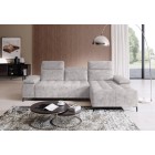 Narożnik FOCUS S Mini z elektryczną regulacją w tkaninie SALVADOR 13 WERSAL