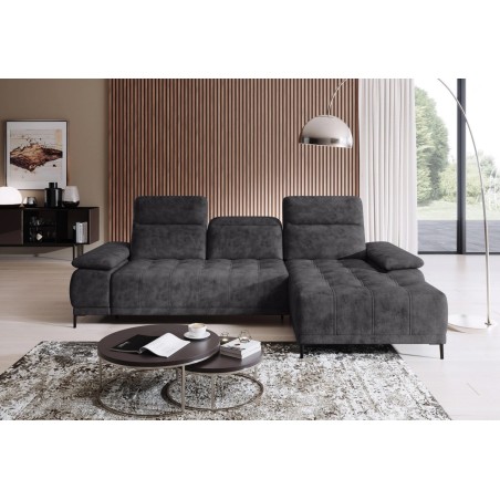 Narożnik FOCUS S Mini z elektryczną regulacją w tkaninie SALVADOR 15 WERSAL