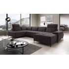 Narożnik FOCUS XL z elektryczną regulacją w tkaninie SALVADOR 04 WERSAL