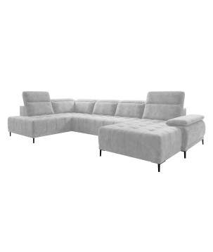 Narożnik FOCUS XL z elektryczną regulacją w tkaninie SALVADOR 13 WERSAL