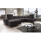 Narożnik FOCUS XL z elektryczną regulacją w tkaninie SALVADOR 04 WERSAL