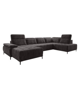 Narożnik FOCUS XL z elektryczną regulacją w tkaninie SALVADOR 04 WERSAL