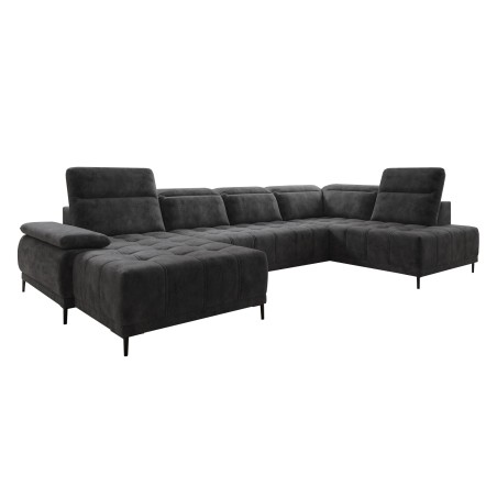 Narożnik FOCUS XL z elektryczną regulacją w tkaninie SALVADOR 15 WERSAL