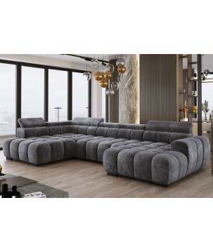 Narożnik BULL XL Lewostronny z elektryczną funkcją regulacji tkanina Eden 20 WERSAL