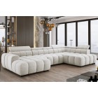 Narożnik BULL XL Prawostronny z elektryczną funkcją regulacji tkanina Eden 01 WERSAL